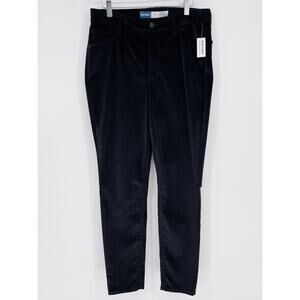 Old Navy‎ Rockstar Super Skinny High Rise Secret Smooth Pockets Velvet Sz 12 NWT